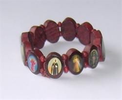 hotsjok ikon armbånd i træ