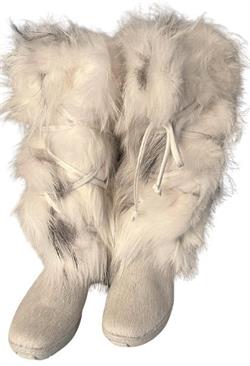 Pelsstøvle i polarræv